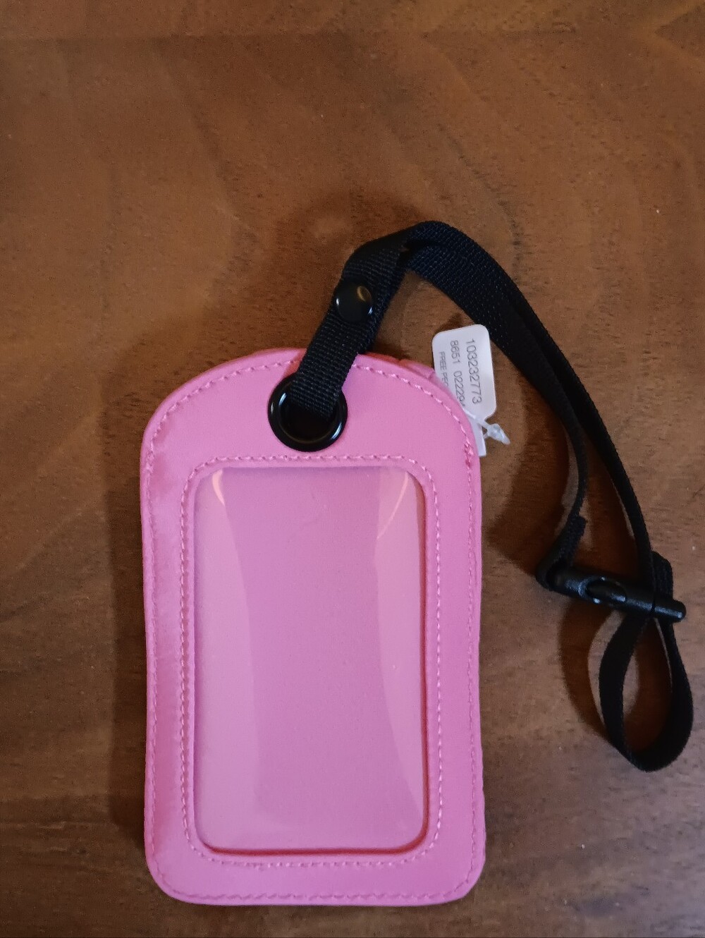 Pink Free People On The Move Luggage Tag